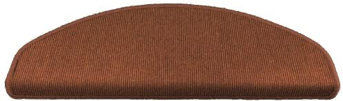 Tretford Interland, Stufenmatte Farbe 559 Terracotta, 65 x 23 x 3,5 cm Format halbrund