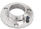 Chrome 25mm Round Tube Pipe Clamp Holder for Hanging Garment Rail Pipe
