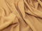 Einzelbett, Georgette-Kleid Stoff, Meterware, goldfarben