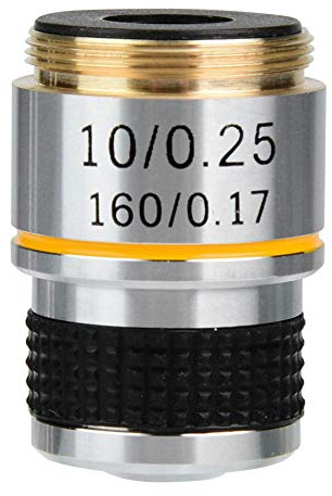 Acogedor 10X Achromatic Microscope Objective Lens 160/0.17 Biological