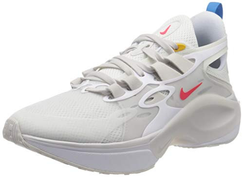 Nike NIKE SIGNAL D/MS/X, Men's Running Shoe Running Shoe, White/Red Orbit/Summit White/Blue Heron, 7 UK (41 EU)