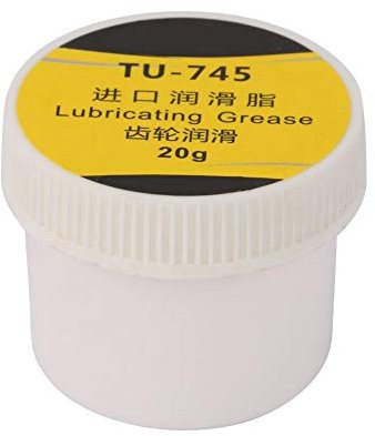 20g Weißes Schmierfett TU-745, Lagerbezogenes Zubehör Lagerfett Lagerbezogenes Zubehör Lagerfett Zahnradschmiercreme Schutz für Präzisionsdrehmaschinen Schleifmaschinen und Messgeräte,Lagerfett