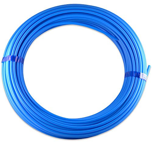 Fittingteile - Polyethylen-Schläuche Druckluftschlauch Pneumatikschlauch Industrieschlauch Wasserschlauch (Außen x Innen: 4,3 x 3 mm - Blau / 50 Meter)