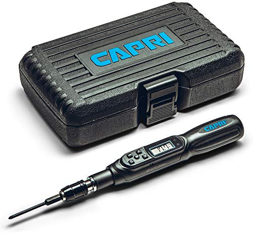 Capri Tools Digital Torque Screwdriver, Dual Direction, 0.88-17.7 in. lbs./10-200 cNm/1.02-20.41 kg-cm (CP26000-200)