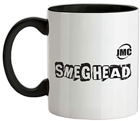 Smeg Head 11oz Ceramic Two Tone Mug