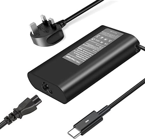 HP 65W USB-C Charger - Fit for HP Spectre X360, Spectre, EliteBook, Chromebook, ProBook, Envy, Elite x2, Split x2 Type C Travel Laptop Power Adapter