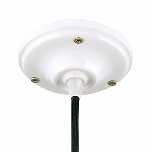 ORION LIGHTSTYLE Lampen Baldachin Porzellan keramik weiß 105mm