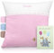 Babykissen mit Namen 40 x 40 cm Geschenk zur Geburt, Taufe od. Geburtstag Handmade