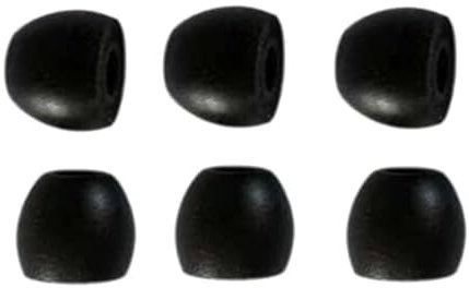 Zotech Replacement Memory Foam Eartips for JBL Tune 125TWS, JBL Live 300 and JBL Endurance Peak II (Medium)