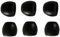 Zotech Replacement Memory Foam Eartips for JBL Tune 125TWS, JBL Live 300 and JBL Endurance Peak II (Medium)