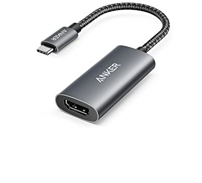 Anker USB C to HDMI Adapter (8K@60Hz or 4K@144Hz), 518 USB-C Adapter (8K HDMI), USB C to HDMI, for MacBook Pro, MacBook Air, iPad Pro, Pixelbook, XPS, and More