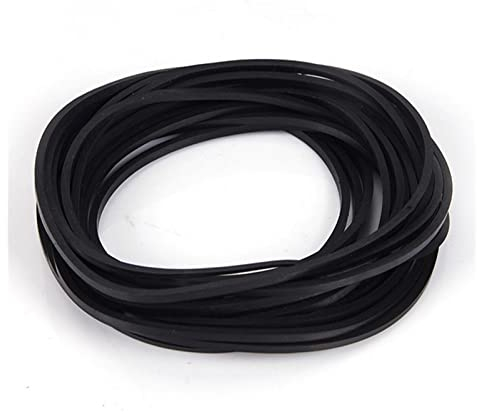 MUMBOD Zahnriemen Für Kassettenrecorder Für DVD Für CD Für BD Für ROM Optisches Laufwerk Repeater Videorecorder Kassettendeck Quadratisch Flacher Gürtel Gummi Antriebsriemen(30-40-1.2mm 50pcs)