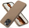 OitiYaa Silicone Case Compatible with iPhone 14 Pro Case 6.1 Inch, Soft Ultra Slim Protective Shockproof Liquid Silicone Phone Case with Anti-Scratch Microfiber Lining，Light Brown