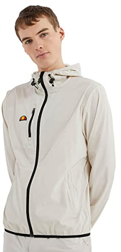 Ellesse Mens Losali Chest Pocket Adjustable Hood Full Zip Golf Jacket