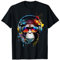 DJ Monkey Affen mit Sonnenbrille T-Shirt