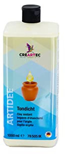 CREARTEC Tondicht - Ideal zum wasserfesten Versiegeln von Keramikoberflächen - Gebrauchsfertig - Lösungsmittelfrei - einfache Handhabung - Füllmenge: 1000 ml - Made in Germany