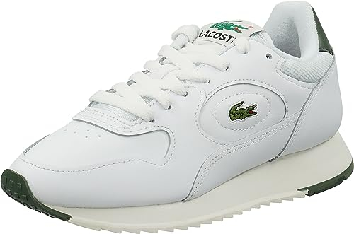 Lacoste-WOMEN Athleisure SNKR-46SFA0011, WHITE/GREEN, 39 EU