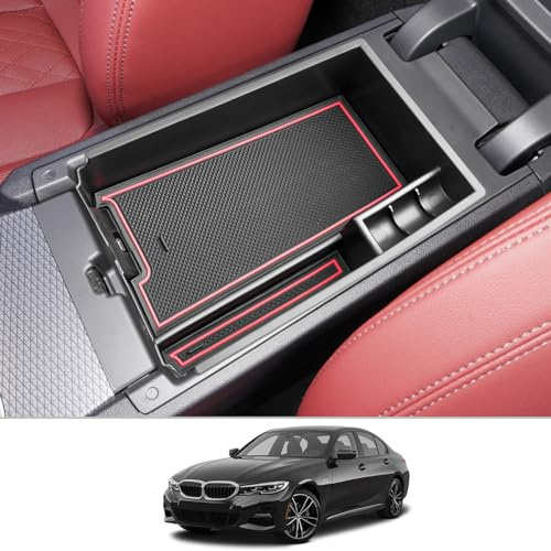 CDEFG Compatible with BMW 3 Series G20 G21 2019-2023 2024/4 Series G22 / i3 G28 i4 G26 2024 Facelift Centre Console Organiser Storage Box Instrument Panel Storage Car Centre Console 3 Series 4