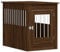vidaXL Jaula para Perros Madera de ingeniería Roble marrón 55x80x68 cm