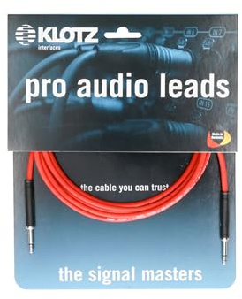 Klotz M4TT3-0060 Patchkabel stereo 0,6 m - Stereo Patchkabel