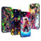 4 Stück Handyhülle für iPhone 15 Hülle 6.1'' Anime Zoro Gear 5 Sun God Nika Cartoon-Figuren Manga Muster Design Case Kameraschutz Schutzhülle TPU Silikon Weich Ultra Dünn