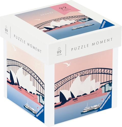 Ravensburger Puzzle 12001378 - Sydney - 99 Teile Puzzle Moment für Erwachsene und Kinder ab 14 Jahren