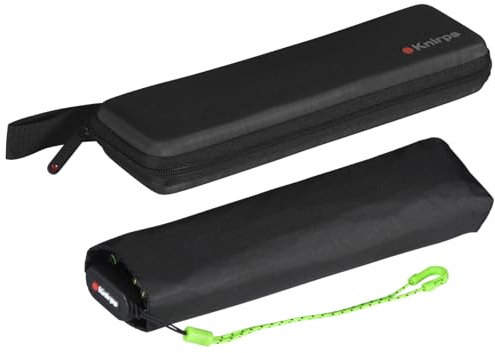 Knirps Taschenschirm US.050 Ultra Light Slim Manual im Etui - neon Black