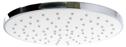 Schulte Kopfbrause Chrom Rund 23 cm – Hochwertige Regendusche mit glänzendem Chrom-Finish