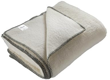 Woolf | Kuscheldecke 150x200 cm – Weiche & Leichte Wohndecke aus Hochwertiger Faser – Warme Decke für Sofa & Bett