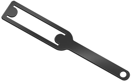 Werkzeug zum Entfernen von Poolpumpen, ergonomischer Griff, Aufhängeloch, Aufbewahrung, Metall, widerstandsfähig, stapelbar, Poolpumpenabdeckungsöffner