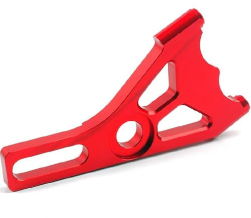 Motorcycle Rear Brake Caliper Bracket Adapter Support 220mm Brake Disc 82mm Radial Brake Caliper Rpm Adelin Electric Scooter(Red)