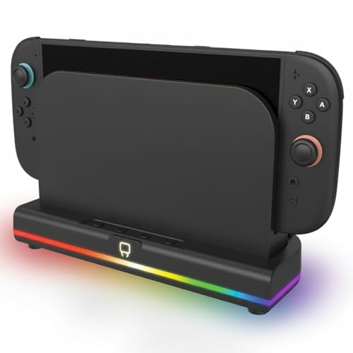Venom Supporto di Raffreddamento LED per Nintendo Switch 2 | base di raffreddamento switch 2, ventola console led, modalita dock, dissipazione del calore