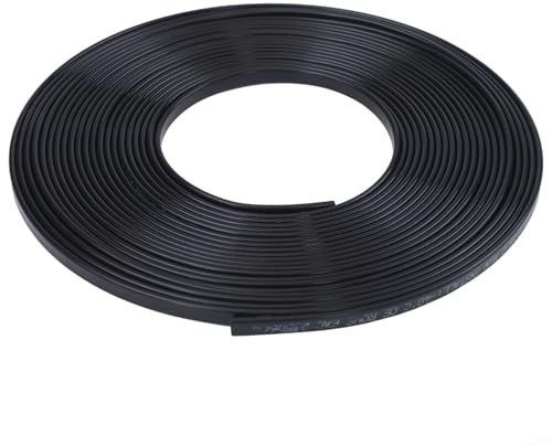 Self Regulating Heating Cable 240V for Water Pipe Freeze Protection, 17W/m Electric Heat Trace Tape with PE Sheath for Roof Gutter Snow(10m)