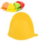 Silicone Pinch Mitts, Oven Mittens Slip Resistant Heat Resistant Anti-scald Gloves Insulation Microwave Gloves Cooking Baking Kitchen Accessories (Yellow)