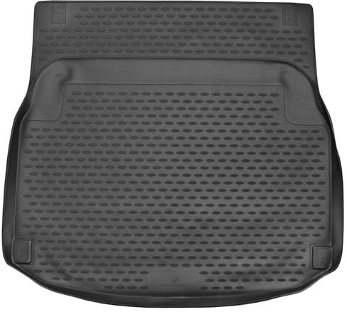 WALSER XTR Kofferraumwanne für Mercedes Benz C-Klasse Limousine (W204) 2011-2015, 100% passgenaue Antirutschmatte Auto, Gummimatte Auto, Kofferraum Schutzmatte, Auto Gummimatten