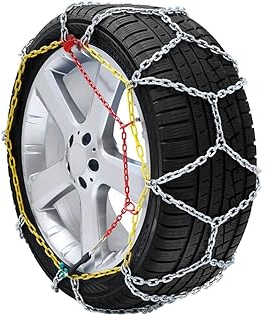 RICAMBIITALIEN 2017 Schneeketten 205/60 R16 aus Stahl 9 mm zugelassen ONORM V5117, Auto Kette