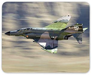Destination Vinyl Ltd F-4 Phantom Fighter Jet Mouse Mat Pad - F4 Airplane Plane Computer #12462