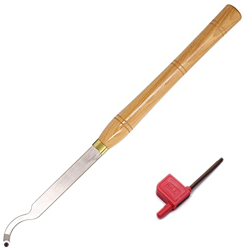19,68 pollici strumenti di tornitura del legno mini raggio collo di cigno cavità carburo punta tornio scalpello strumento bar con Ci3 12 mm rotondo carburo inserto taglierina per hobbisti del legno o