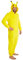 Pokemon Pikachu Pigiama Intero Uomo, Pigiamone Pile con Cappuccio per Adulto (Giallo, XL)