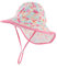 Pesaat Baby Sonnenhut Mädchen Mit UV-Schutz Sonnenmütze Baby Junge Mit Nackenschutz Sommermütze Kinder Babymütze Sommer(Gänseblümchen, Gr.4-8Jahren(52-56))