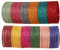 Touchstone Bunte Armreif-Kollektion, indische Bollywood-Legierung, Metall, reich, 12 wunderschöne, strukturierte, glitzernde Farben, 144 Stück für Frauen.