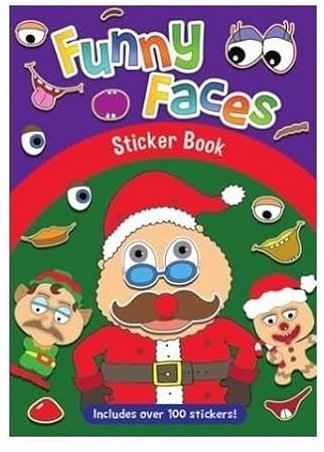 Anila's Complete Christmas Activity Books- Christmas Funny Faces Book. (Perfect for Ages 3-8)