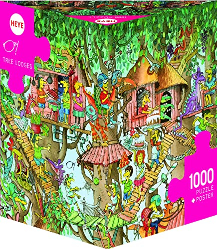 Tree Lodges Puzzle: 1000 Teile