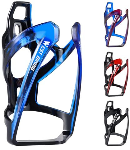 West Biking Porte-bouteille de vélo ultra léger et durable en polycarbonate avec outil à vis, installation facile, porte-gobelet pour vélo de route, VTT