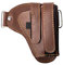 Leather Pistol Holster Glock Right Hand Holster Fits Glock 19 Gen 3 26 27 42 48 S&W M&P Shield EZ Western Style universal Pistol Holster Clip Cover with Magazine Catch