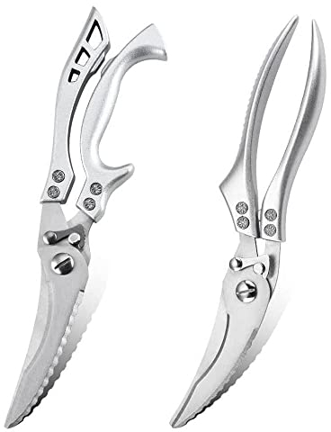 Throushine Wenlicht Robuste Knochenschere aus Edelstahl (A)