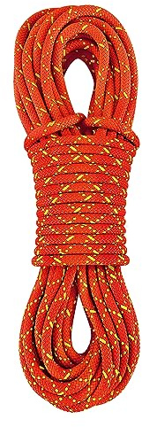 ZEPSEON Prusik Cordon d'accessoires 8 mm 10 m corde d'escalade courte CE/UIAA double tresse en nylon pré-coupée haute résistance à la traction pour escalade d'arbre, canyoneer, sauvetage