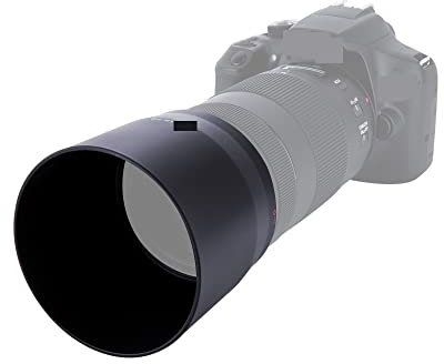 ET-74B Reversible Lens Hood, For Canon RF 100-400mm F5.6-8 & EF 70-300mm F4-5.6 Lens For R RP Ra R5 R6 R3