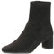 CAPRICE Damen Stiefeletten mit Absatz mit Reißverschluss Vegan, Schwarz (Black Stretch), 42 EU