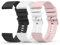 Wanme Cinturino per Orologi 22mm 20mm, 3 Pezzi Cinturini di Ricambio in Silicone con Rilascio Rapido per Uomo e Donna, Impermeabile in Gomma Morbida,Nero+Bianco+Rosa